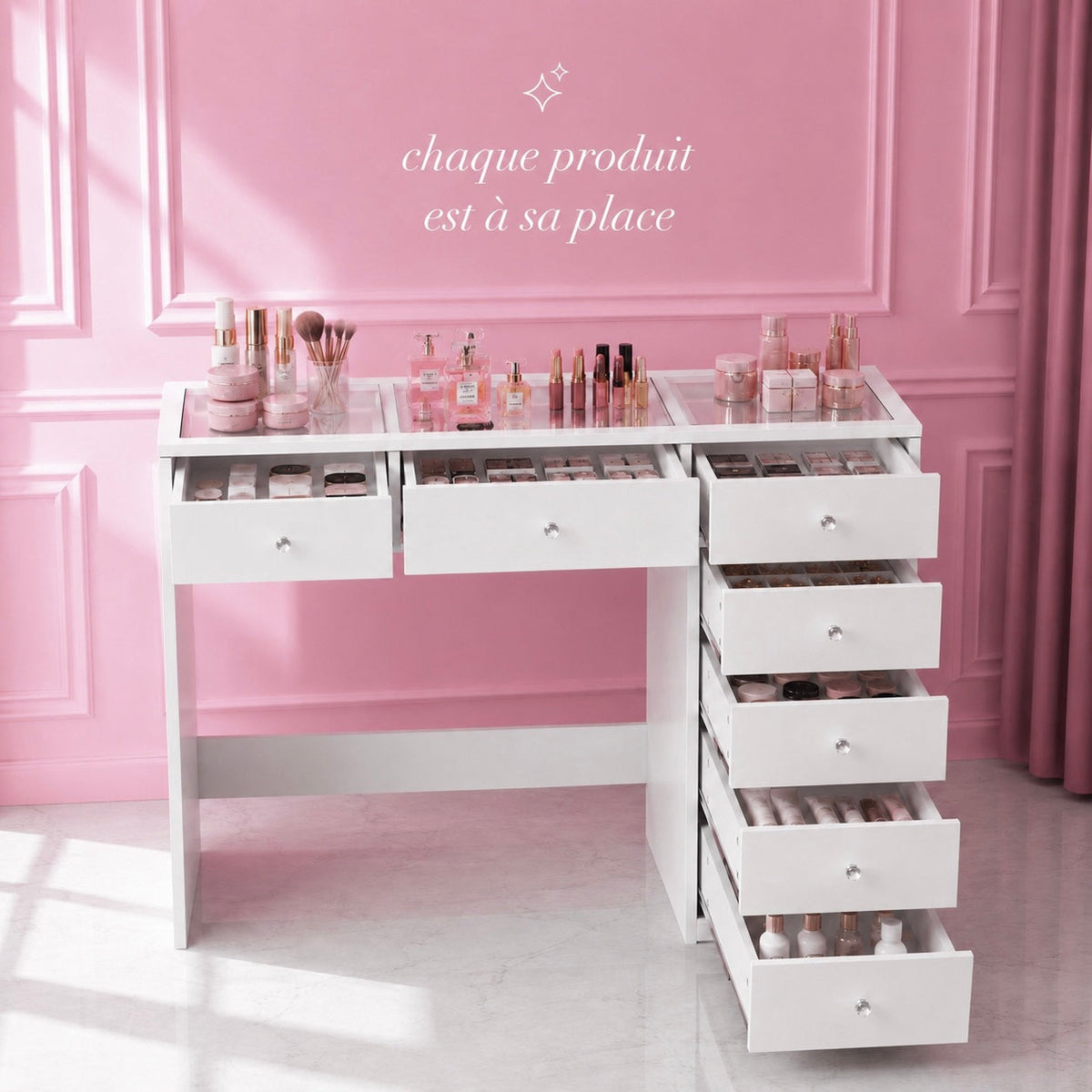 Coiffeuse Baby vanity